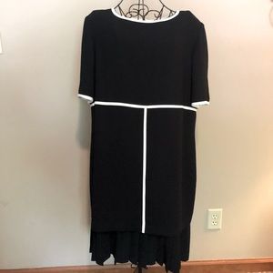 Liz Claiborne Black and White Dress